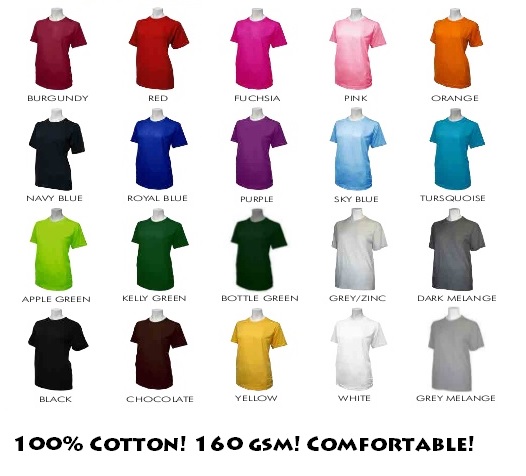 Colour t cheap shirt printing